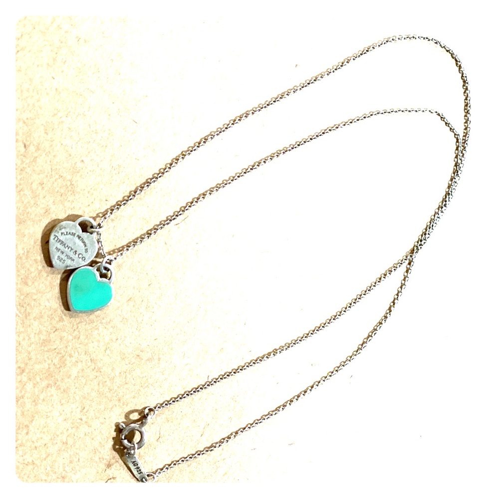 Tiffany & Co Double Heart Necklace